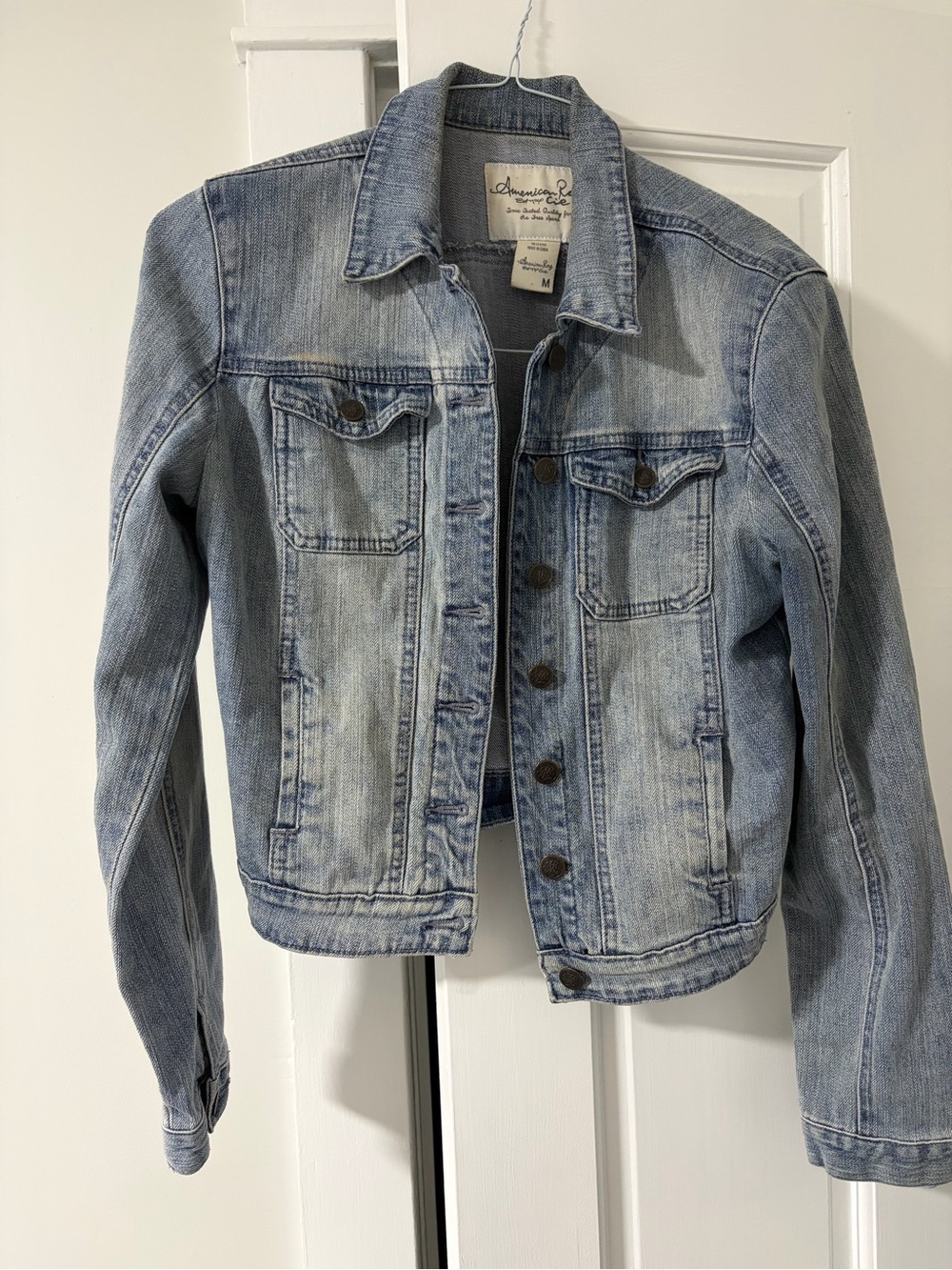 American Rag Light Blue Denim Jean Jacket - Women's